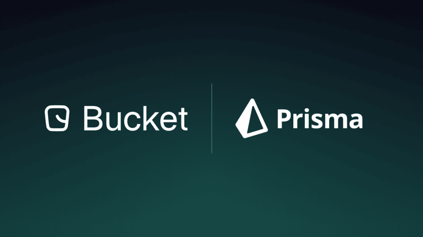 Prisma Logo and Bucket Logo