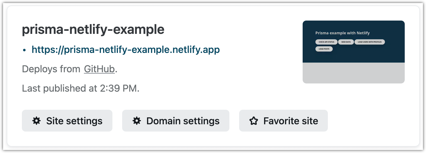 Netlify管理UI